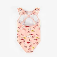 PINK ONE-PIECE SWIMSUIT, GIRL