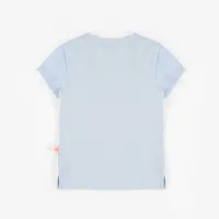 BLUE SHORT-SLEEVE T-SHIRT, GIRL