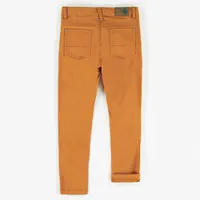 SUDAN BROWN STRETCH PANTS, BOY