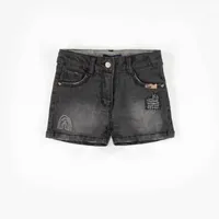 DARK DENIM SHORT, GIRL