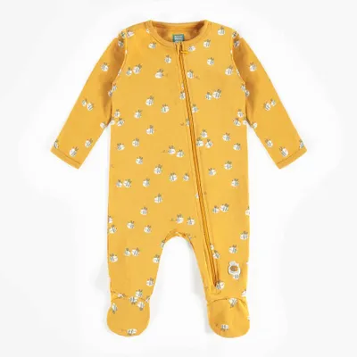 ORGANIC YELLOW PATTERN PYJAMAS