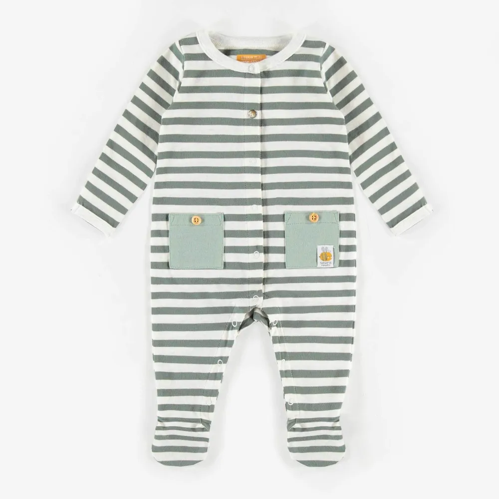 ORGANIC STRIPED PYJAMAS