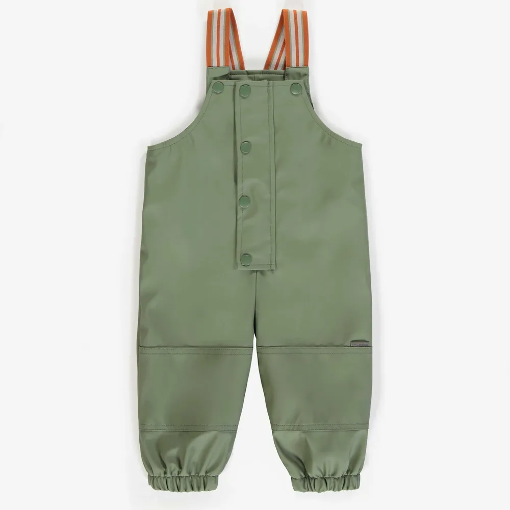 GREEN RAIN OVERALLS, BABY