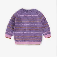 CARDIGAN STYLE KNIT VEST, BABY