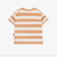 STRIPED T-SHIRT WITH ILLUSTRATION, BABY