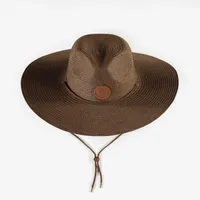 FEDORA STYLE STRAW HAT, CHILD