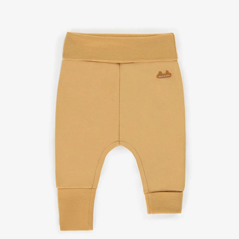 YELLOW ADJUSTABLE PANTS, NEWBORN