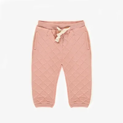 PINK PANT QUILTED JERSEY, BABY