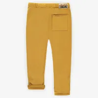 MUSTARD PANT RELAXED FIT FRENCH TERRY, CHILD