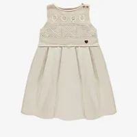 CREAM DRESS LINEN, CHILD