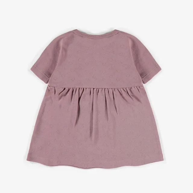 Souris Mini PINK RUFFLED LEGGINGS IN COTTON JERSEY