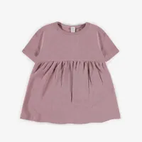 OLD PINK DRESS ORGANIC COTTON WITH BLOOMER, NEWBORN