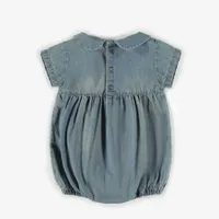 SHORT SLEEVES DRESS DENIM, NEWBORN