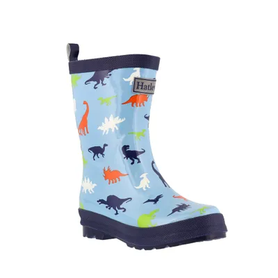 Prehistoric Dinos Shiny Rain Boots