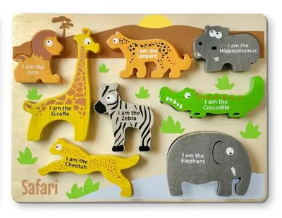 Animal Puzzle - Safari