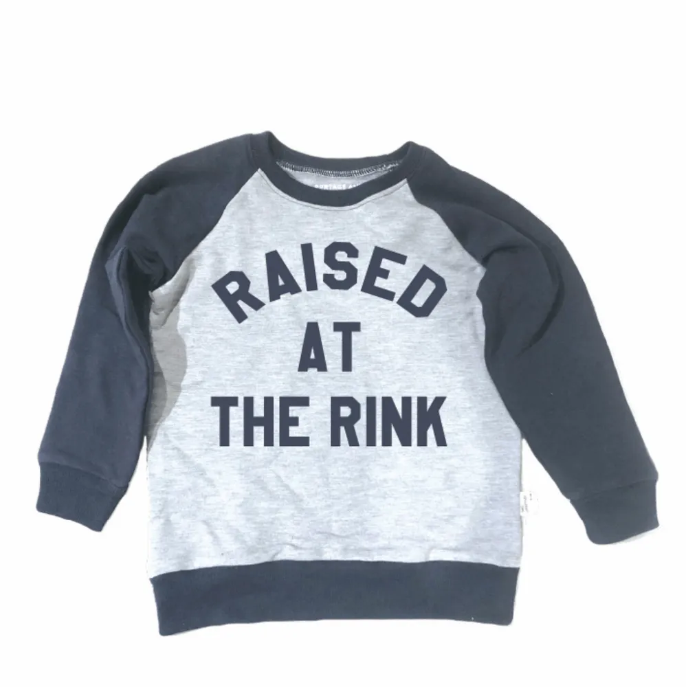 RAISED AT THE RINK SWEATSHIRT NAVY