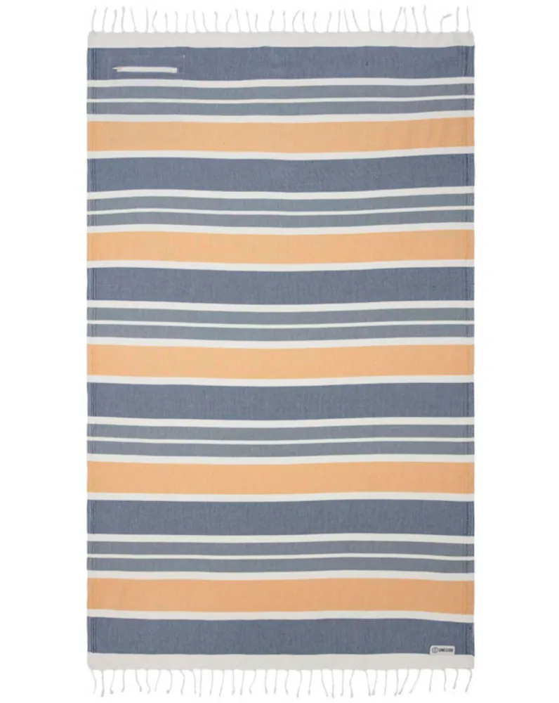 Sand Cloud Beach Towel - Venus Stripe With Zip Pocket