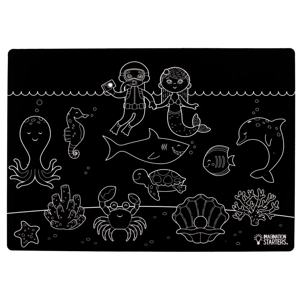 Chalkboard Sea Placemat