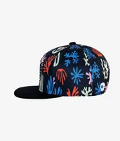 Seawall Snapback Black