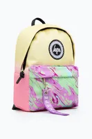 CREAM & PINK GRADIENT MARBLE MINI BACKPACK