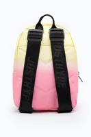 CREAM & PINK GRADIENT MARBLE MINI BACKPACK