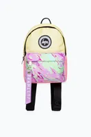 CREAM & PINK GRADIENT MARBLE MINI BACKPACK