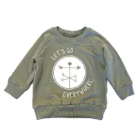 The Let's Go Everywhere Raglan (Multiple Colors)