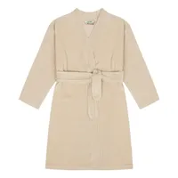 Beige Velvet Robe