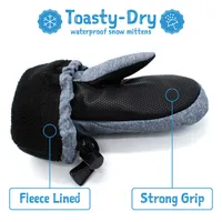 Toasty-Dry Waterproof Mitten | Mint Star