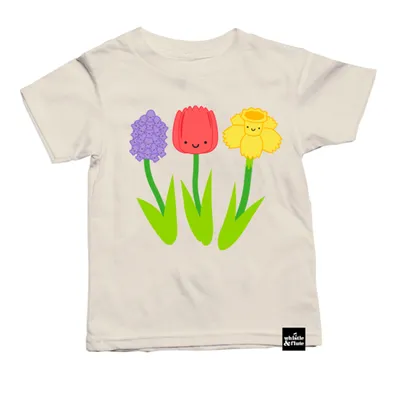 Kawaii Spring Flowers T-Shirt