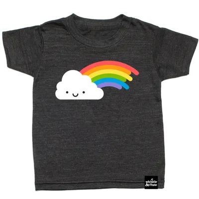 Kawaii Rainbow T-Shirt Dark