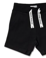 Bermuda Coast black knitted shorts