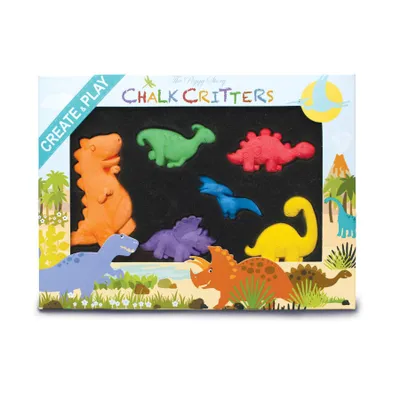 Dinosaur World Chalk Critters