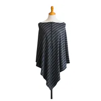 Baby Leaf Multi-Use Cover - Black Stripe