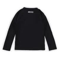 LONG SLEEVE RASHGUARD T-SHIRT - BLACK