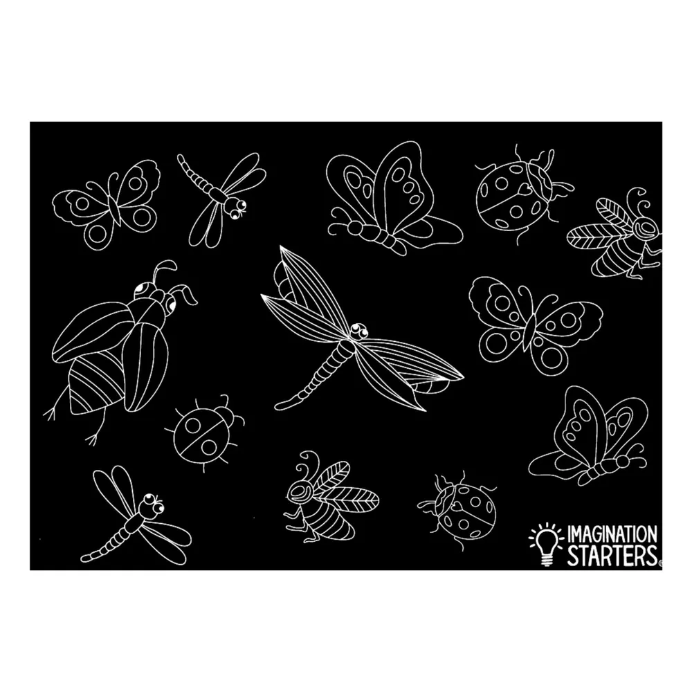 Chalkboard Butterfly Placemat