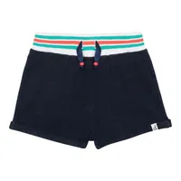 FLEECE SHORT NAVY, GIRL