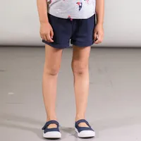 FLEECE SHORT NAVY, GIRL