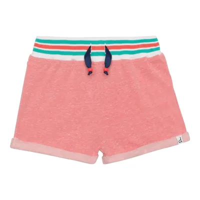 FLEECE SHORT LIGHT CORAL, GIRL