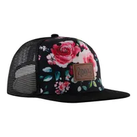 PRINTED CAP ROSE PRINT