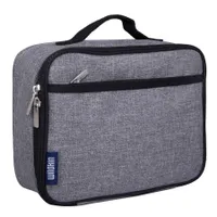 Gray Tweed Lunch Box