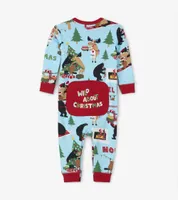 Wild About Christmas Baby Union Suit