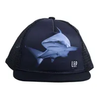 Mesh Cap - Fit Simplistic [Shark Series] | Black (Shark)