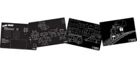 Chalkboard Action Placemat - Set of 4