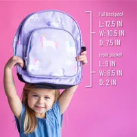 Unicorn 12 Inch Backpack