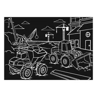 Chalkboard Construction Placemat