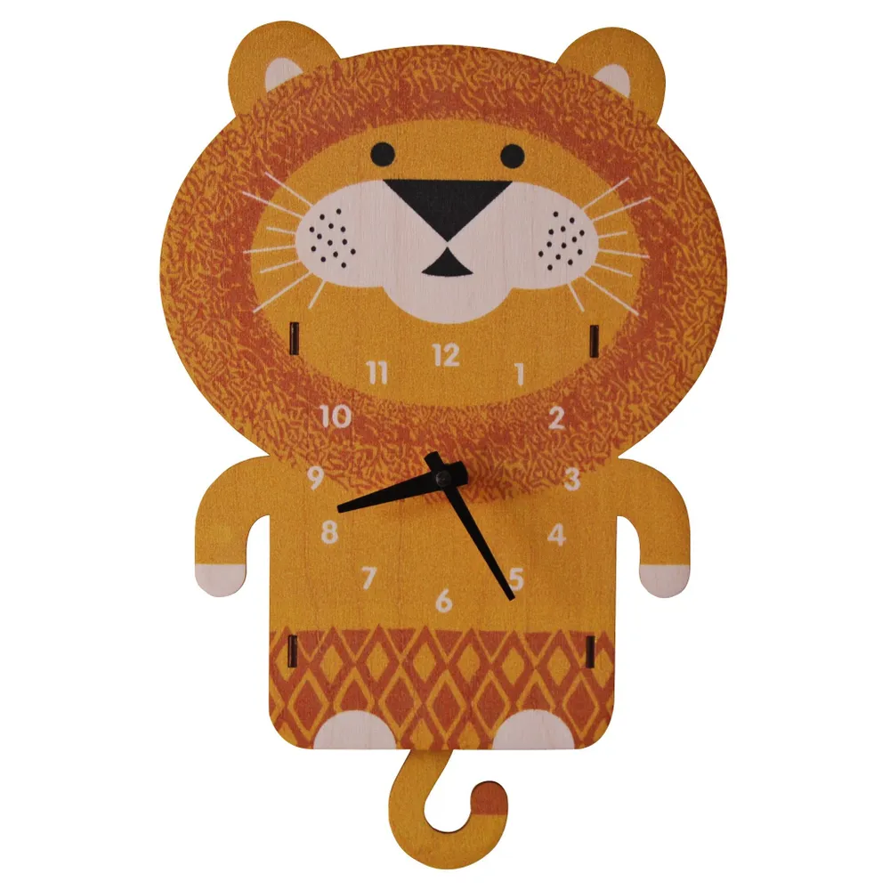 Lion Pendulum Clock