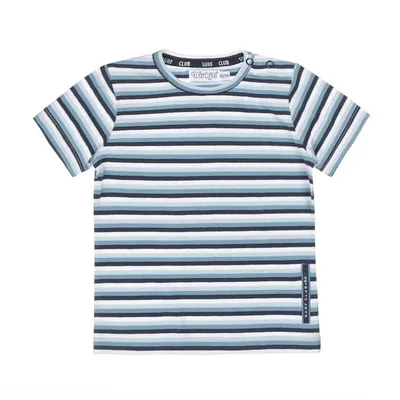 T-shirt blue striped