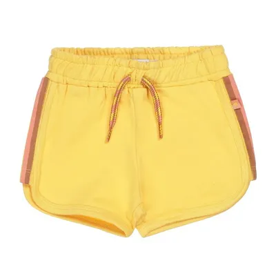 jogging short yellow