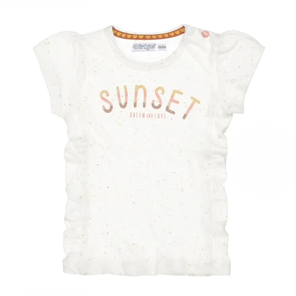 girls T-shirt white